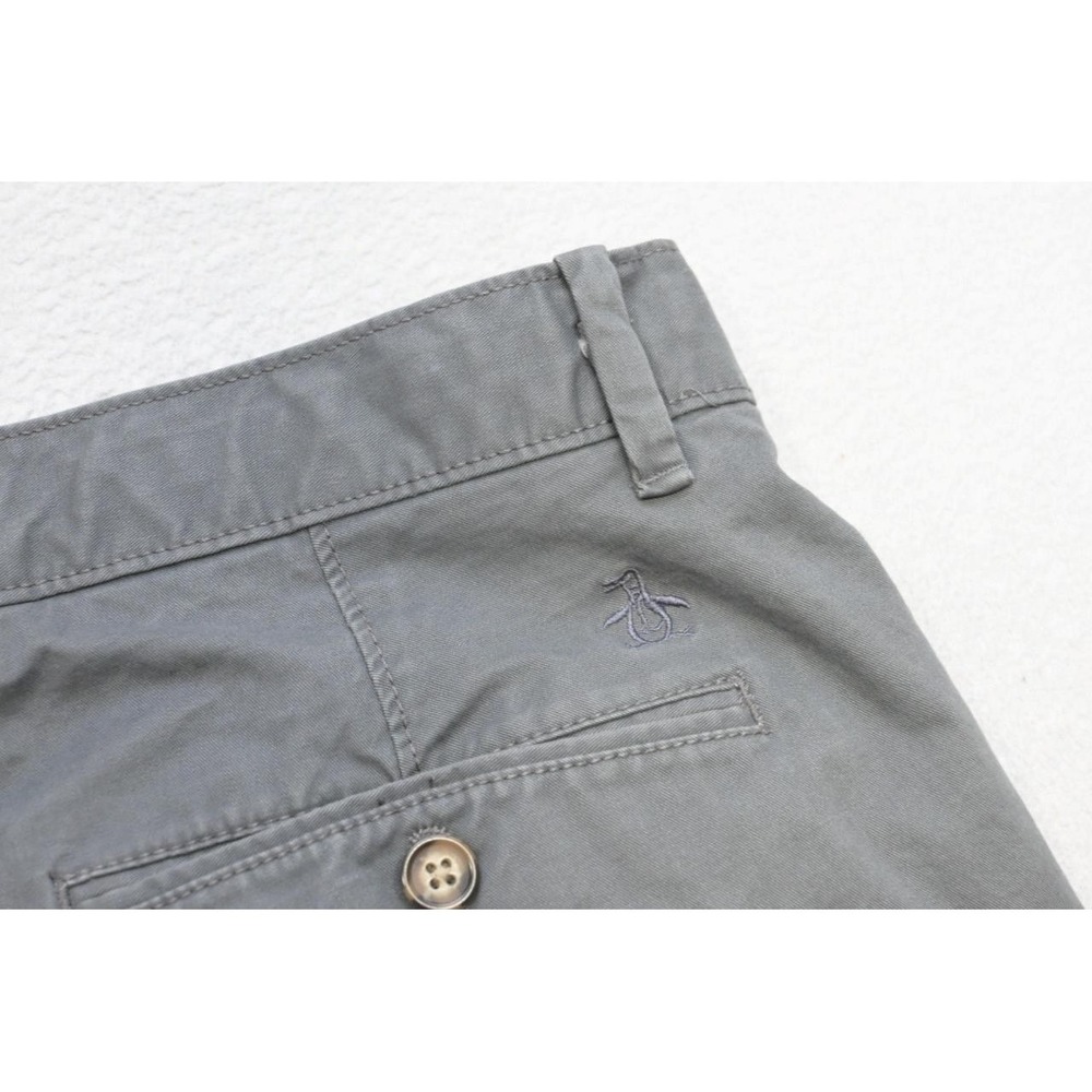 Penguin Munsingwear Straight Fit Chino Pants Stretch Khakis Flat Mens Sz 36 x 30